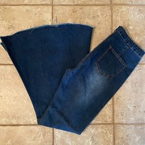 Boutique high rise ultra flare jeans